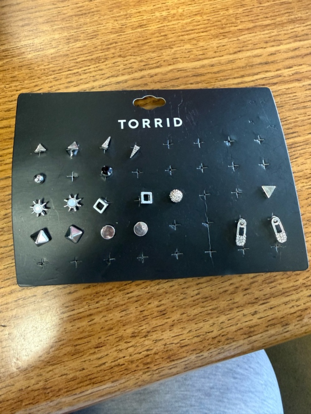 torrid Silver-Tone Mixed Stud Earring Set